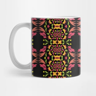 Fantasy flowers pattern Mug